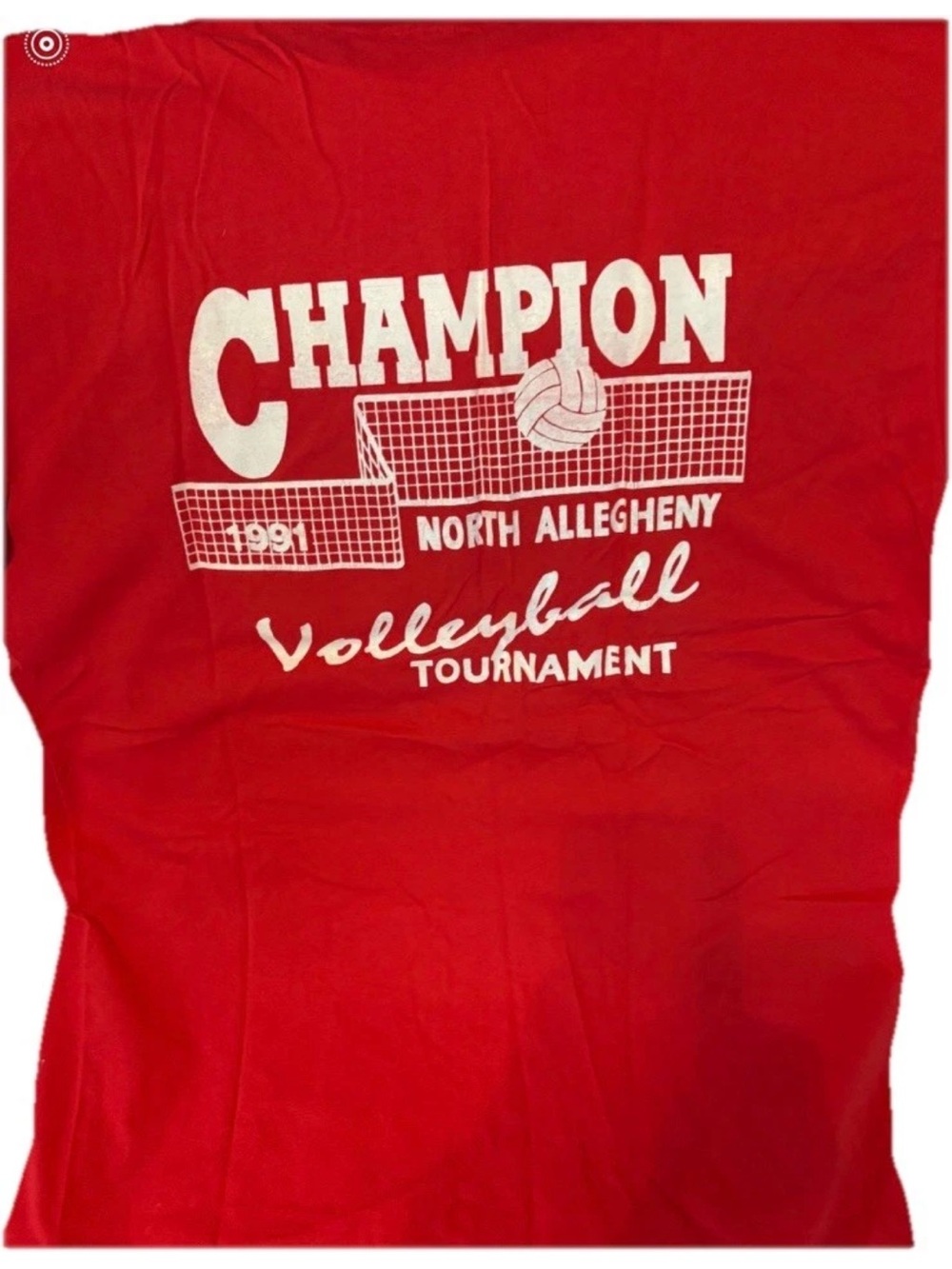 Vintage 1991 North Allegheny Volleyball Champion USA XL Tee